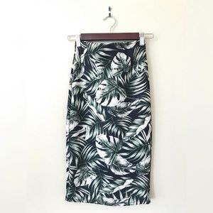 Forever 21 Printed Pencil Skirt